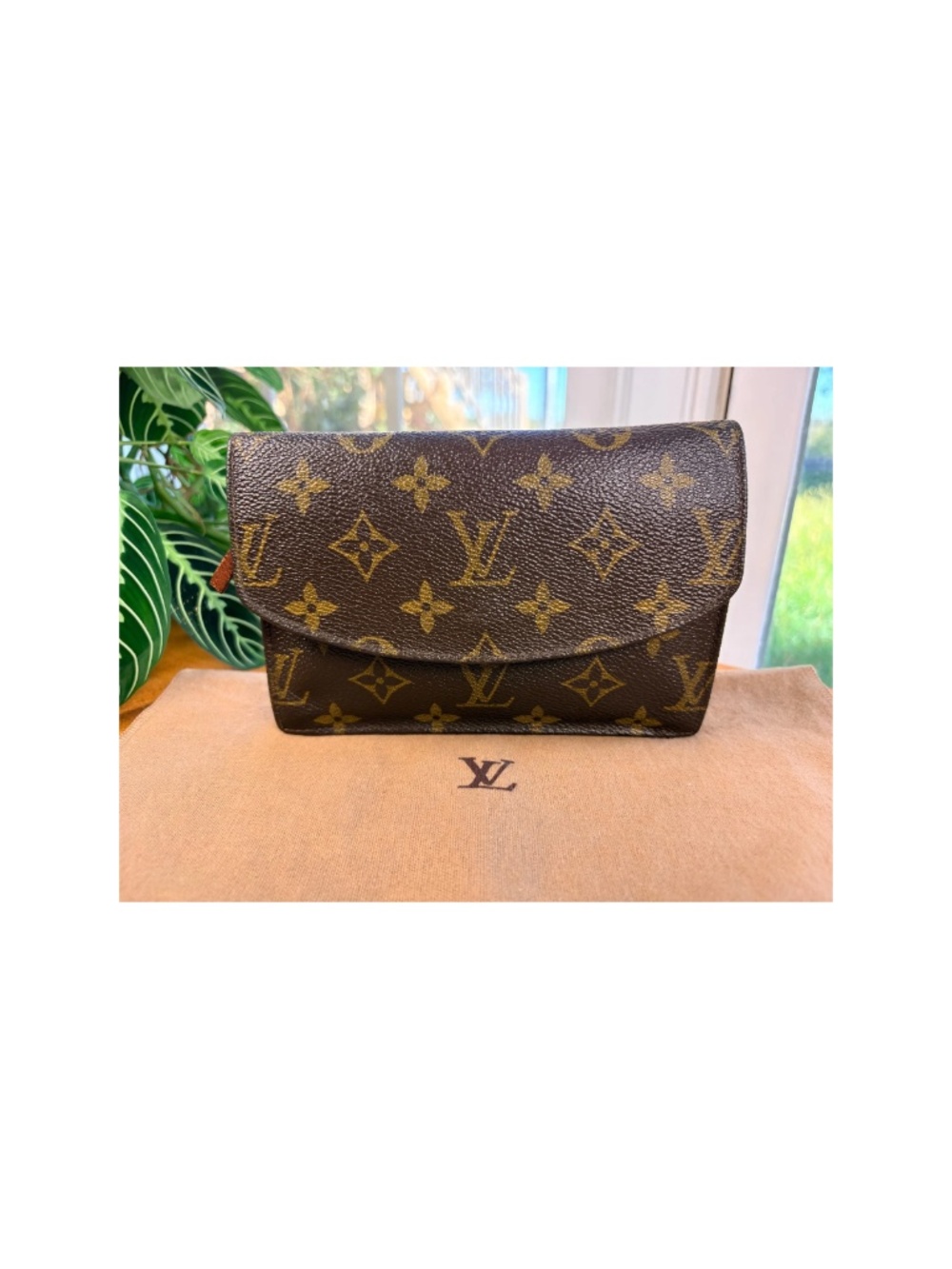Louis Vuitton Vintage Monogram Pochette Rabat 17 Clutch Authentic *RARE*